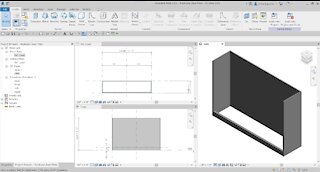 REVIT FAMILY CREATION TUTORIAL - BOOKCASE - PART 3: CREATING BOOKCASE BASE PLATE