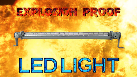 Explosion Proof Low Profile LED Fixture - 10,800 Lumens - Class 1 & 2 Div 1 & 2