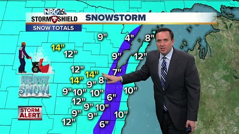 NBC26 Storm Shield weather forecast