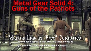 Metal Gear Solid 4: Guns of the Patriots- Using Genetic Material for Warfare