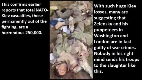 MASSACRE: Horrific Losses of WOKE-NATO-AFU In Past Few Days In All Their Failed Offensives (18+)