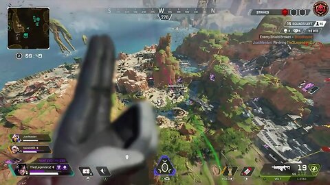 Almost Send To Space Apex Legends...