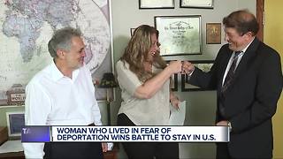 Warren woman once facing deportation gets her Green Card