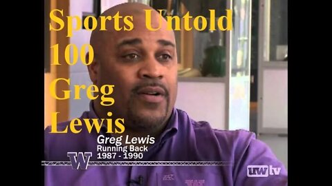 Sports Untold 100 Greg Lewis