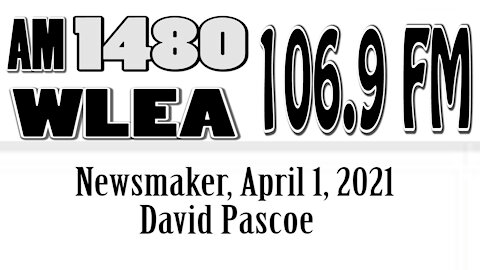 Wlea Newsmaker, April 1, 2021, David Pascoe