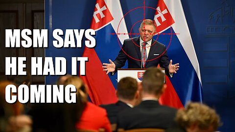 Toxic Media Blames Slovakia PM for His Own Assassination Attempt
