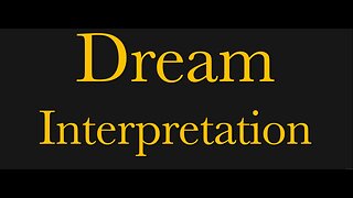 Biblical Dream Interpretation Pt 1| How to Interpret Dreams From God |Christian Dream Interpretation