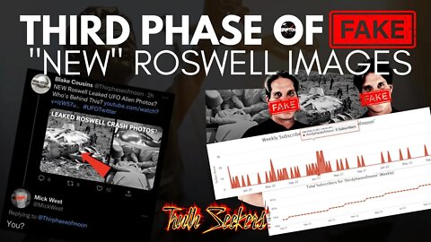 Third Phase of FAKE : "NEW" Roswell images?