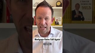 Fed Raises Rates Again But Mortgage Rates Fall 😮 #mortgagerates #realestateshorts