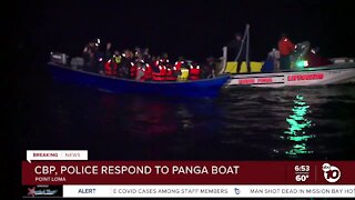 Panga boat spotted off Point Loma