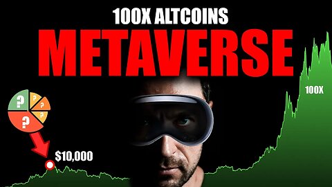 Apple Vision Will 100x The Crypto Metaverse - 12 Alt Coins To Buy