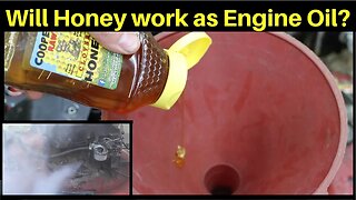 Can you use Honey as Engine Oil? Let's find out!