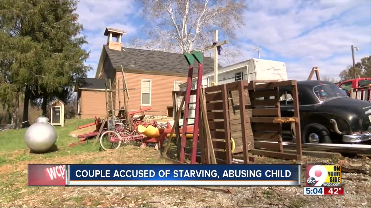 Couple accused of starving, abusing child in Brown County