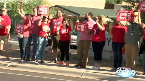 Red for Ed activists plan third walk-in this month after Gov. Ducey releases budget details