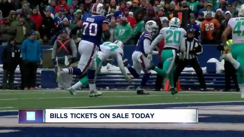 Individual Bills tickets now for sale to public