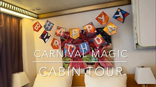 Carnival Magic Ship Cabin Tour!