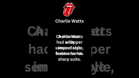 "Rocking with the Stones: Bite-sized Insights" Charlie Watts #shorts #rollingstones #rocknroll