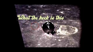 Strange UAP Coming Up From Moon Captured on NASA Apollo Footage