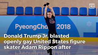 Don Jr. Blasts Gay Olympian for Attacking Mike Pence