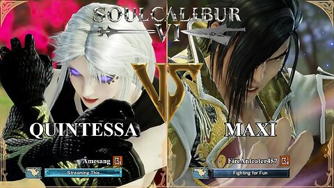 SoulCalibur VI — Amesang (Quintessa) VS FireAnteater457 (Maxi) | Xbox Series X Ranked