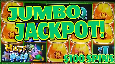 BEHOLD THE POWER OF HUFF N PUFF! ★ MASSIVE HIGH LIMIT LAS VEGAS JACKPOT