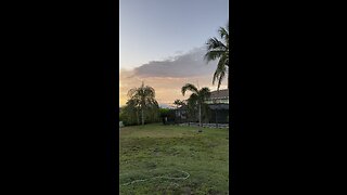 Sunrise & Storm In Paradise #FYP #MarcoIsland #Sunrise #Thunderstorm #Lightning #4K