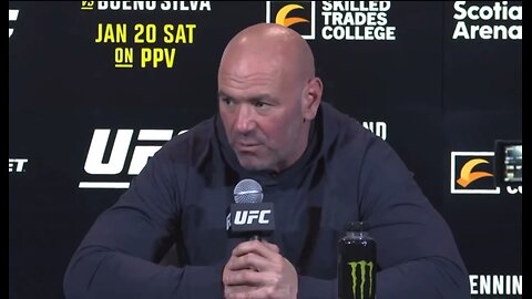 UFC's Dana White RUINS Reporter on Free Speech