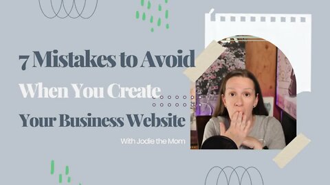 7 Mistakes to Avoid When You Create a Website on Your Own