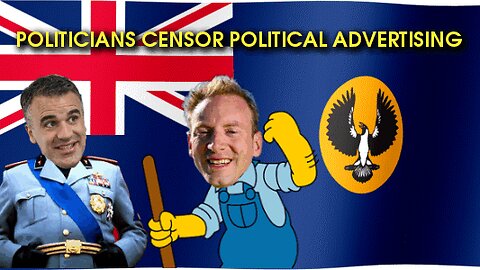 SOUTH AUSTRALIA POLITICAL SIGNS CENSORSHIP