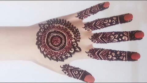 Mehndi designs beautiful stylish mehndi design 【New mehndi design ♥️ 😀 2024】