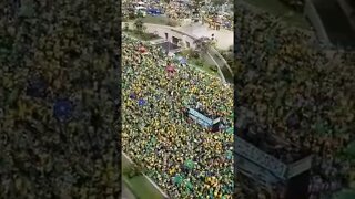 Agora a maior manifestação de brasileiros da história no rio de janeiro 15.11.22