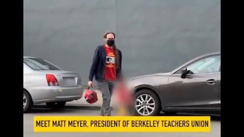 Teacher's Union Prez CAUGHT Walking Kid to In-Person Private School, Despite Closing Public Schools