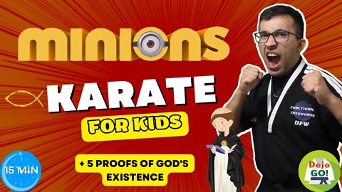 15 Minute Christian Karate | Minions! | Dojo Go! (Week 76)