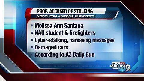 NAU professor indicted for stalking student, firefighters