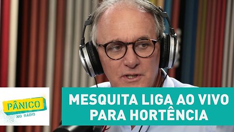 Otávio Mesquita liga ao vivo para Hortência; veja conversa | Pânico