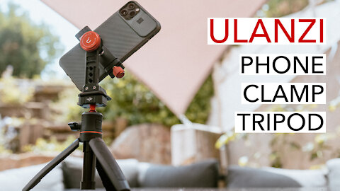 ULANZI smartphone clamp with mini tripod | most versatile smartphone adapter [4K]