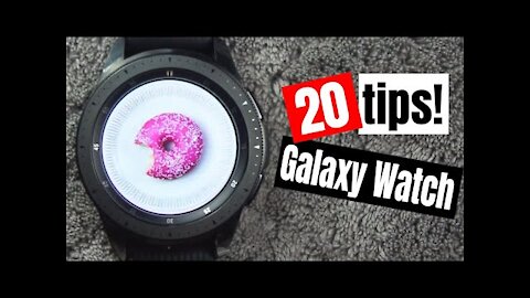20 Galaxy Watch Tips!!!