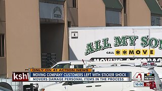 Customers left with sticker shock, damaged items after moves