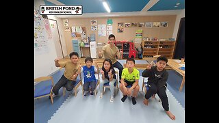 Frog > Fox Level Graduation Ceremony 2023 (British Pond Kids English School Shibuya)