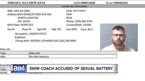 Hoover High School swim coach of more than 15 years accused of sexual battery