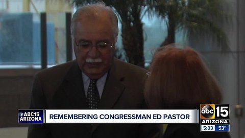 Ed Pastor to lie in state at Arizona State Capitol today