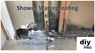 Shower Waterproofing - What you need to know