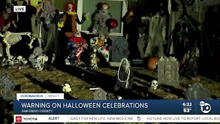 County leaders issue warning over Halloween celebrations