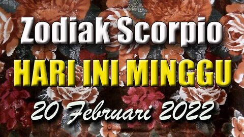 Ramalan Zodiak Scorpio Hari Ini Minggu 20 Februari 2022 Asmara Karir Usaha Bisnis Kamu!
