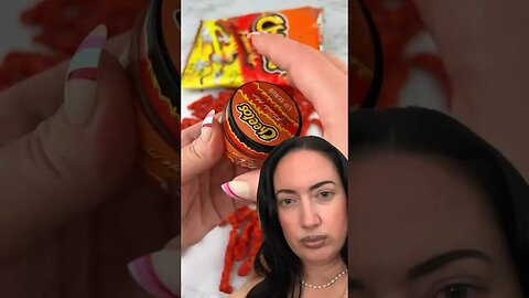 Cheetos Flaming hot lip scrub #beauty #asmr #cheetos #shorts