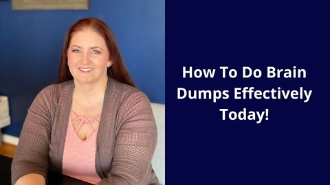 How To Do Brain Dumps Effectively Tonight! -Lee Ann Bonnell Live