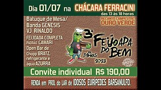 3ª Feijoada do Bem