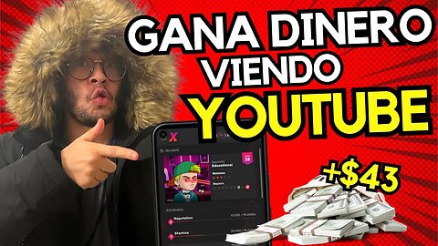 🤑 Esta APP PAGA por VER VIDEOS de YOUTUBE | 💰 TUTORIAL PASO a PASO en ESPAÑOL de XCAD NETWORK