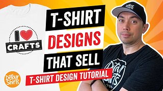 T-Shirt Designs That Sell - Tutorial for Non-Designers. Dashes & Styles in Affinity Designer