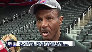 Sold-out Little Caesars Arena set to host first playoff game